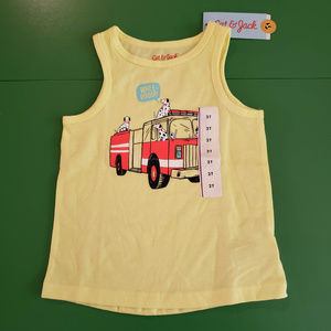 NWT Firetruck Dalmations Tank 2T